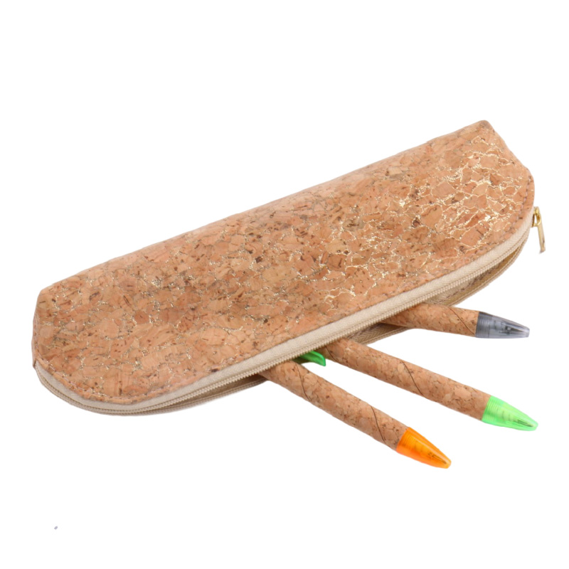 Cork Pencil Case - Stationery pouch