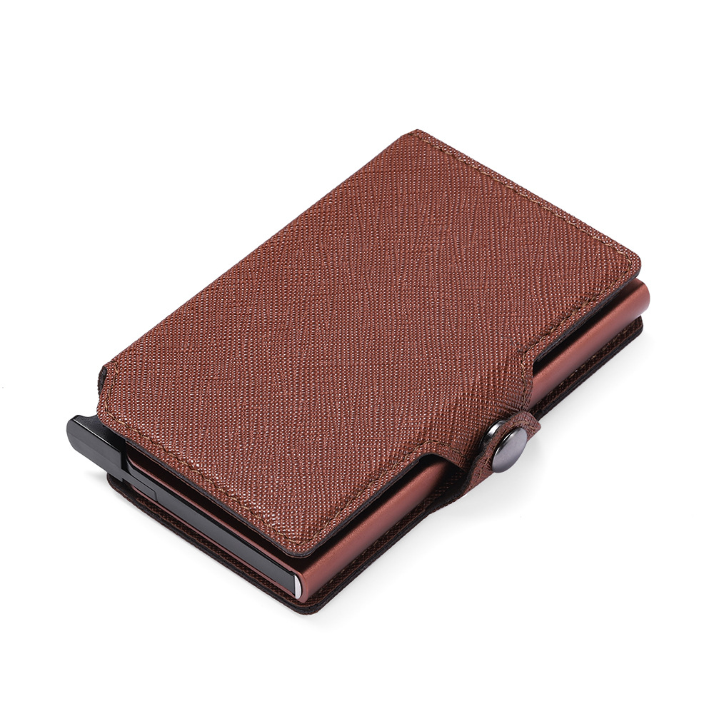 Wholesales Customized Leather Credit Card Holder Wallet For Men