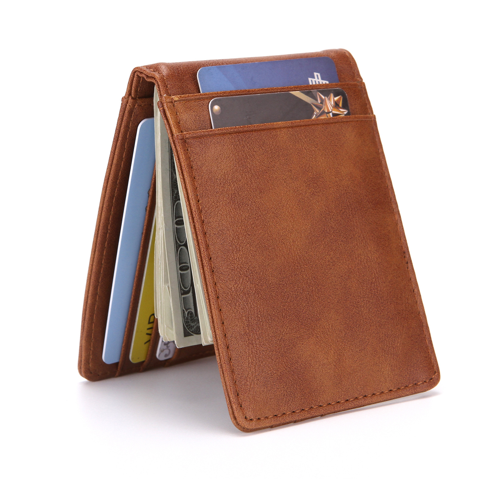 Wholesales Bifold Credit Card Leather Wallet