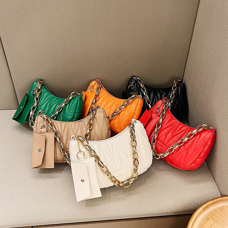 Women 2 in 1 Shoulder Sling Handbags Wholesales