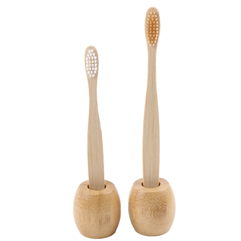 Custom Soft Bristles Bamboo Handler Toothbrush