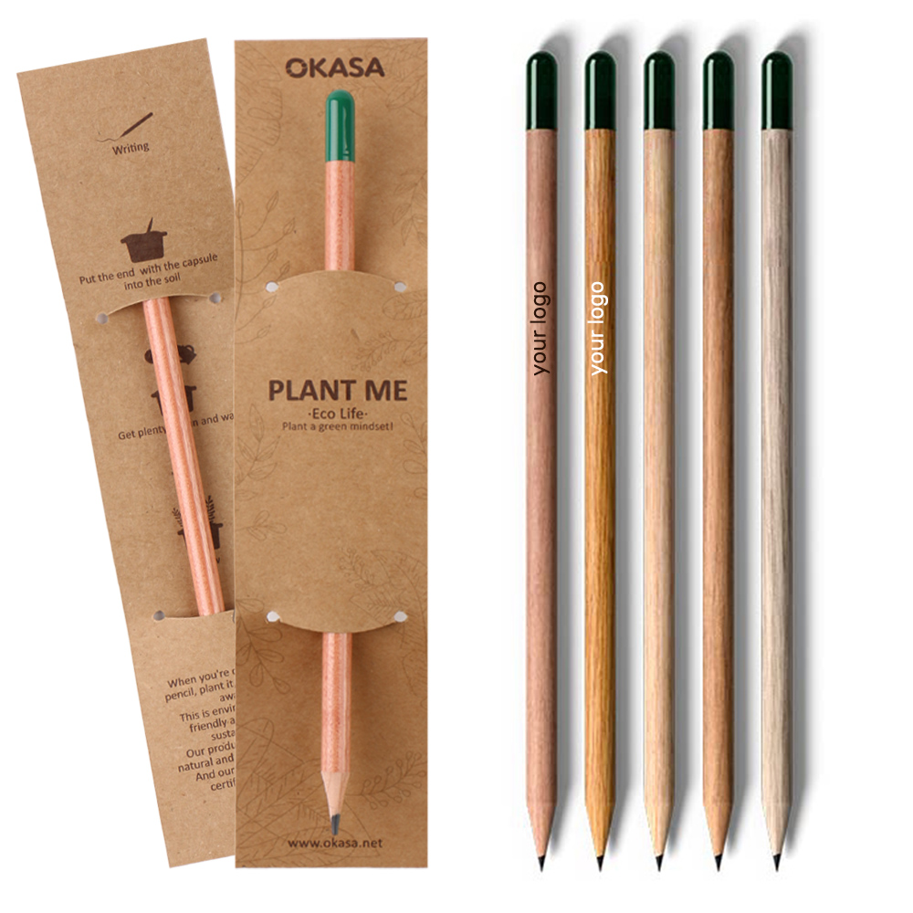 Brown Kraft Paper Seed Pencil