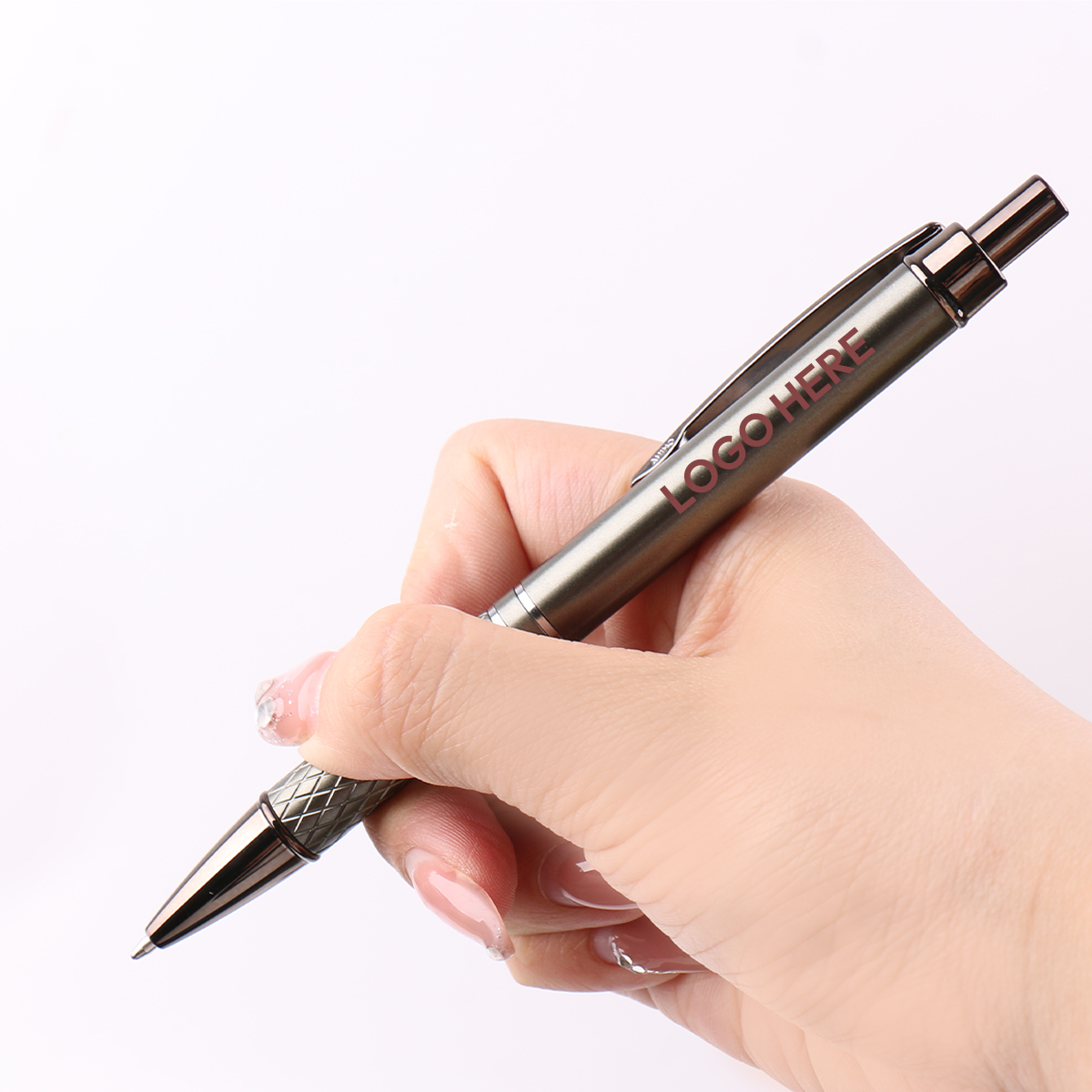 Factory Direct Promotional UV Printing Aluminum Metal Ballpoint Pen