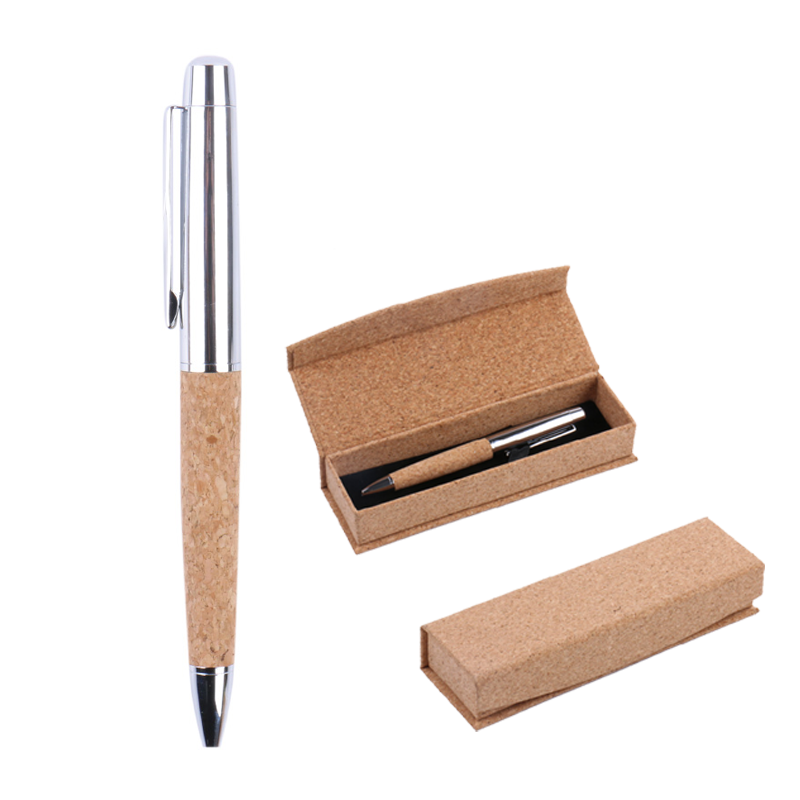 Cork Luxury Ballpoint Pen - Eco Gift Set